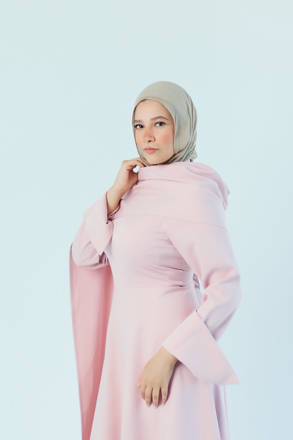 The Lotus Dress Pink
