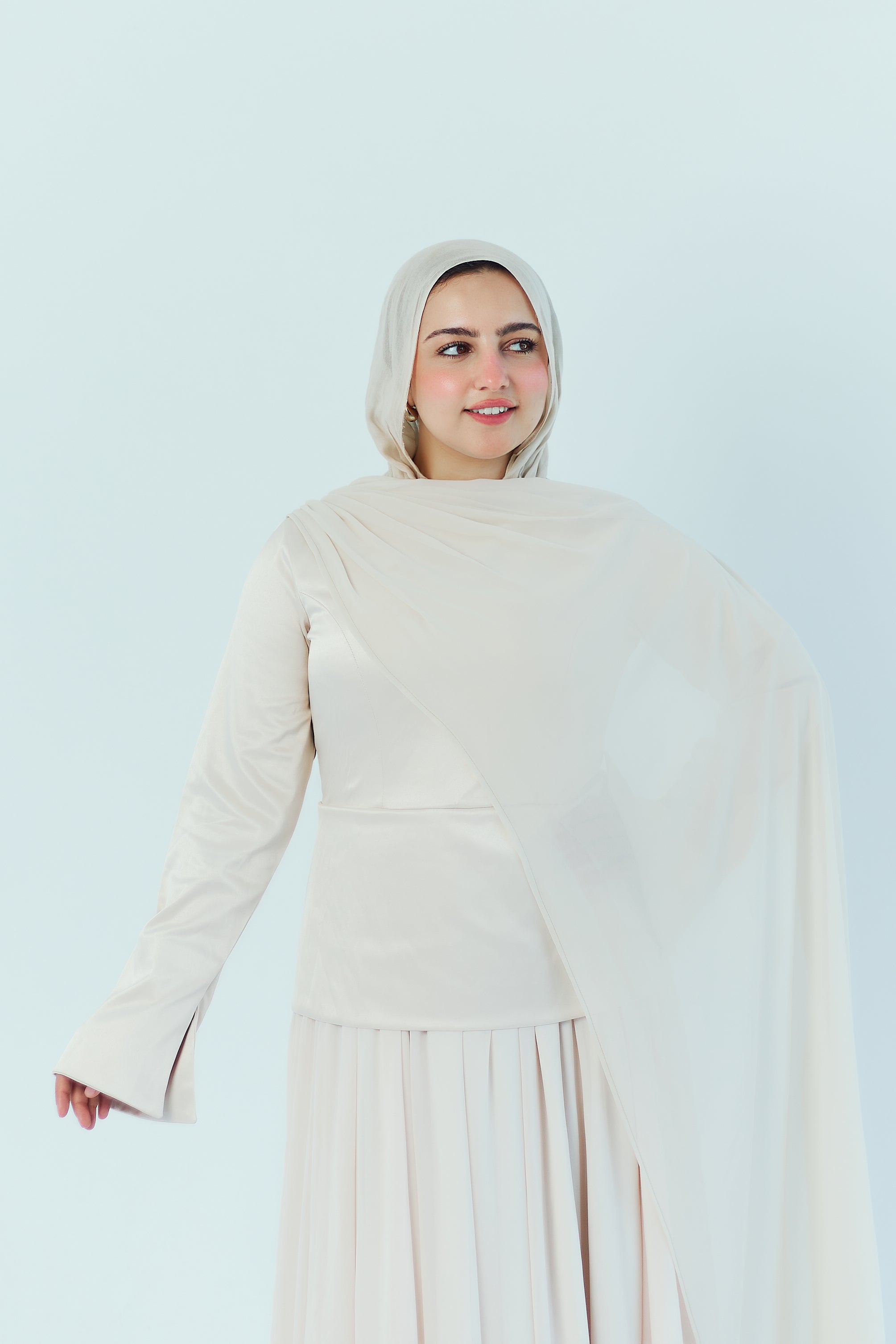 The Sahra Dress Ivory
