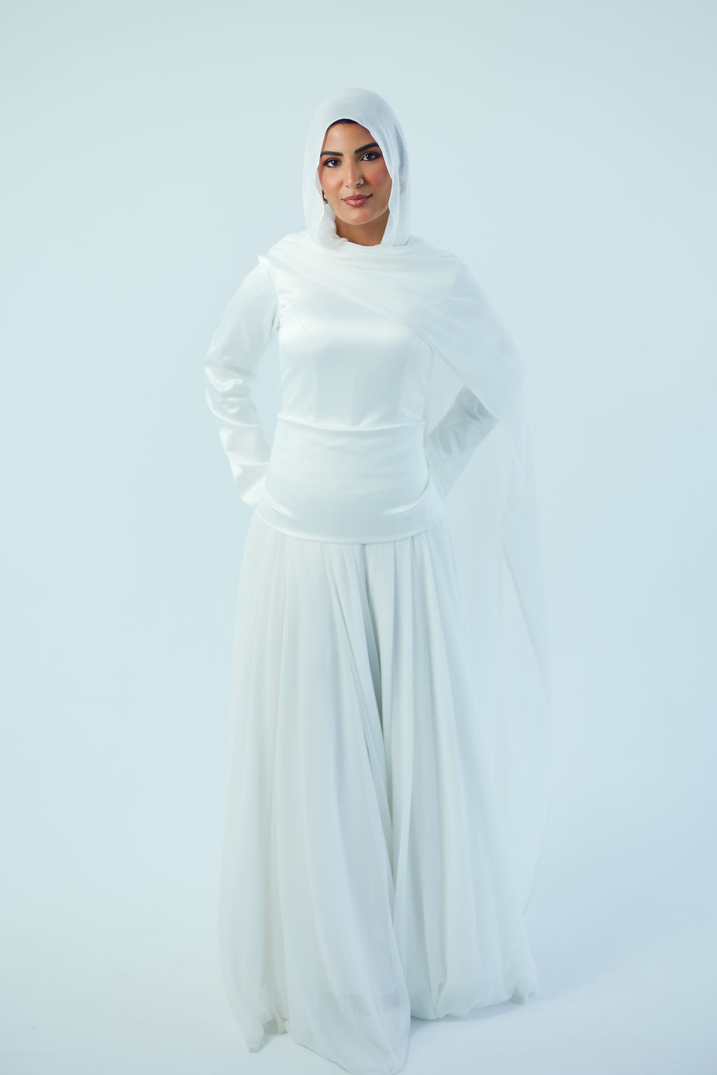 The Amunet Dress White
