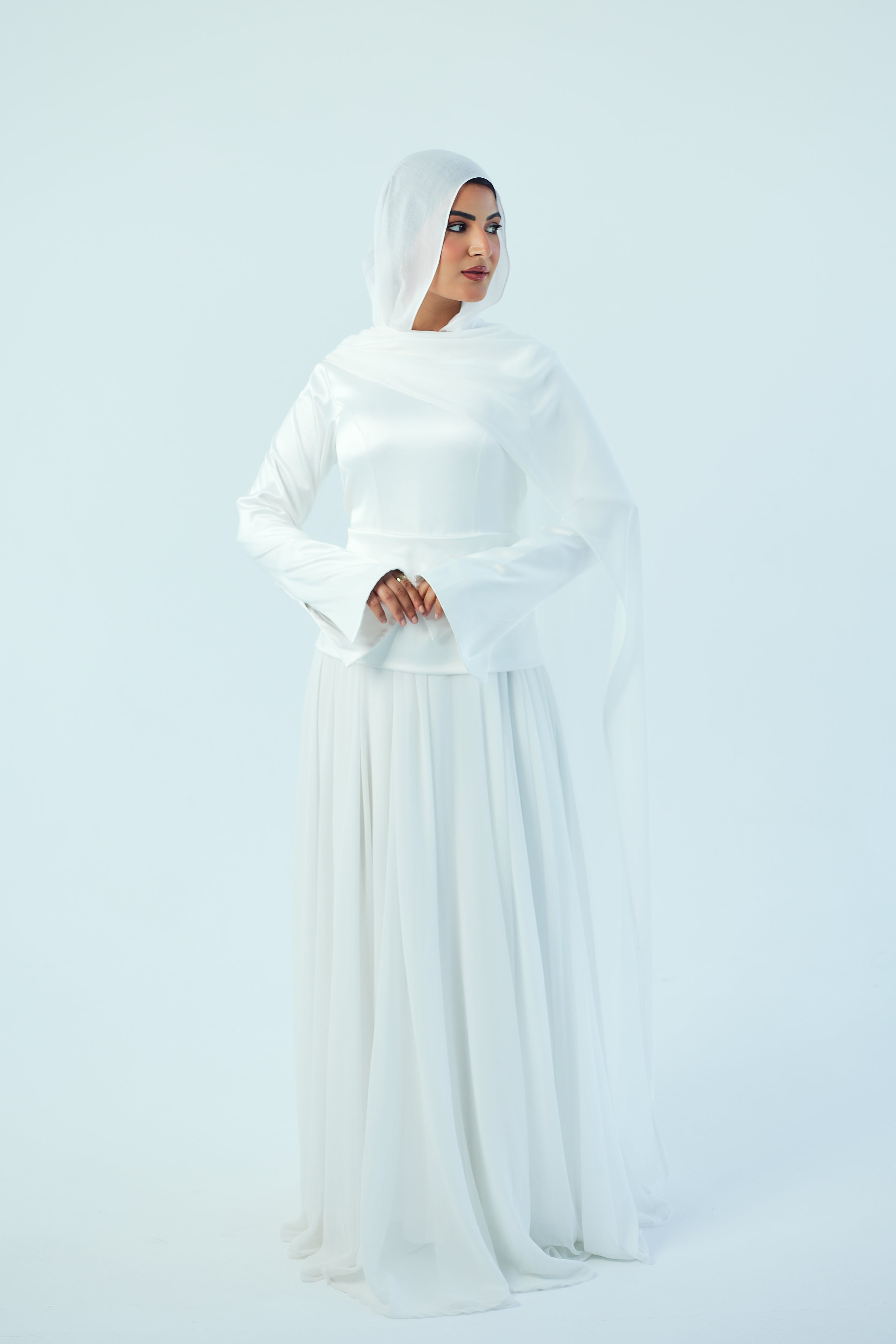 The Amunet Dress White