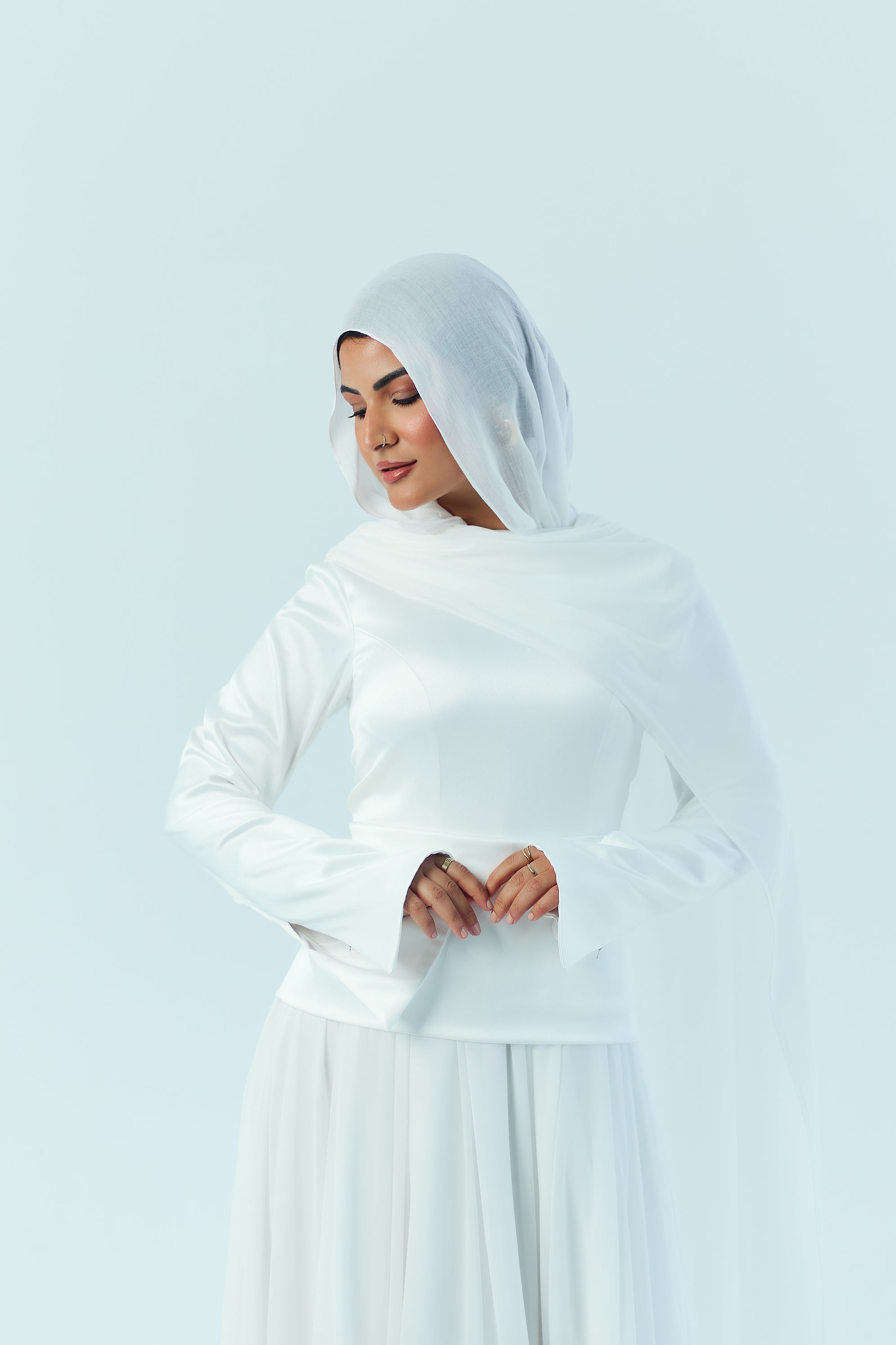 The Amunet Dress White