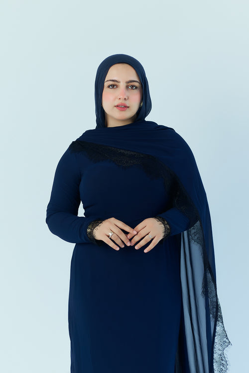 The Neith Dress Navy Blue N A V E R A S  Product variant