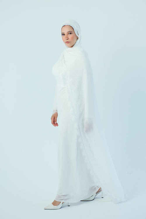 The Nefru Dress White N A V E R A S  Product variant