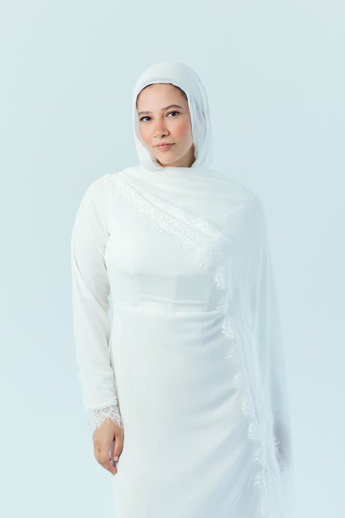 The Nefru Dress White N A V E R A S  Product variant