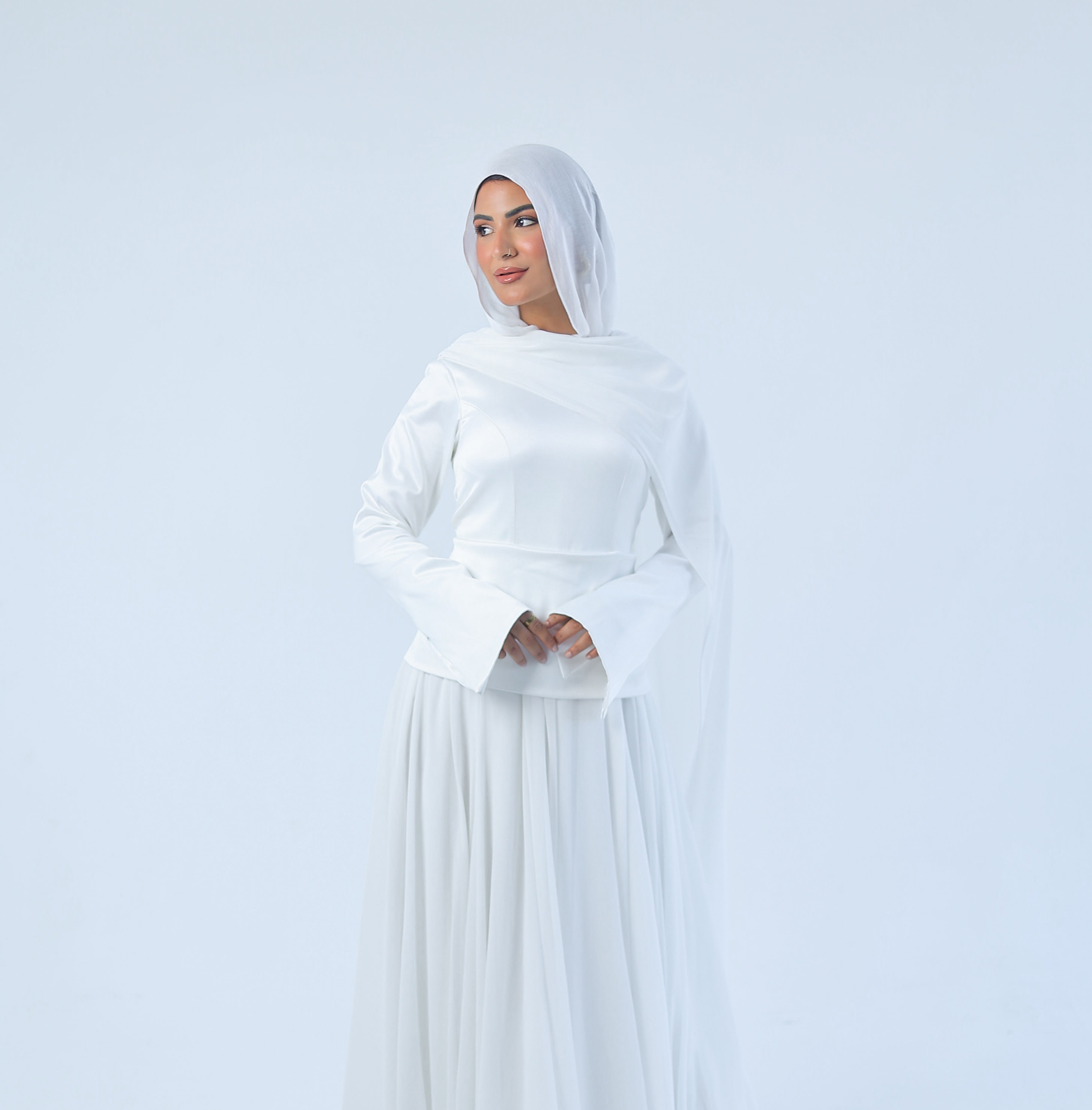 The Amunet Dress White