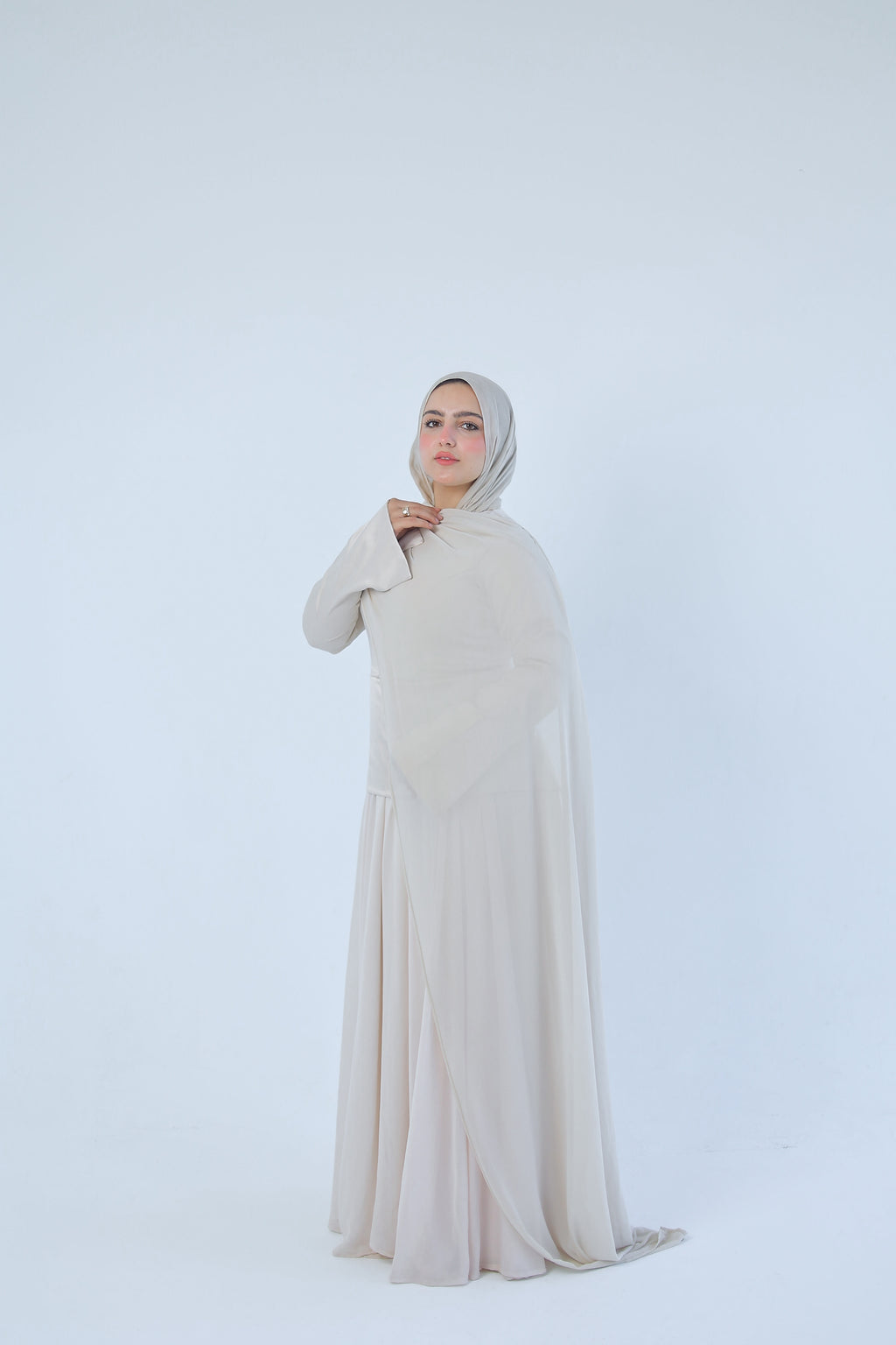 The Sahra Dress Ivory