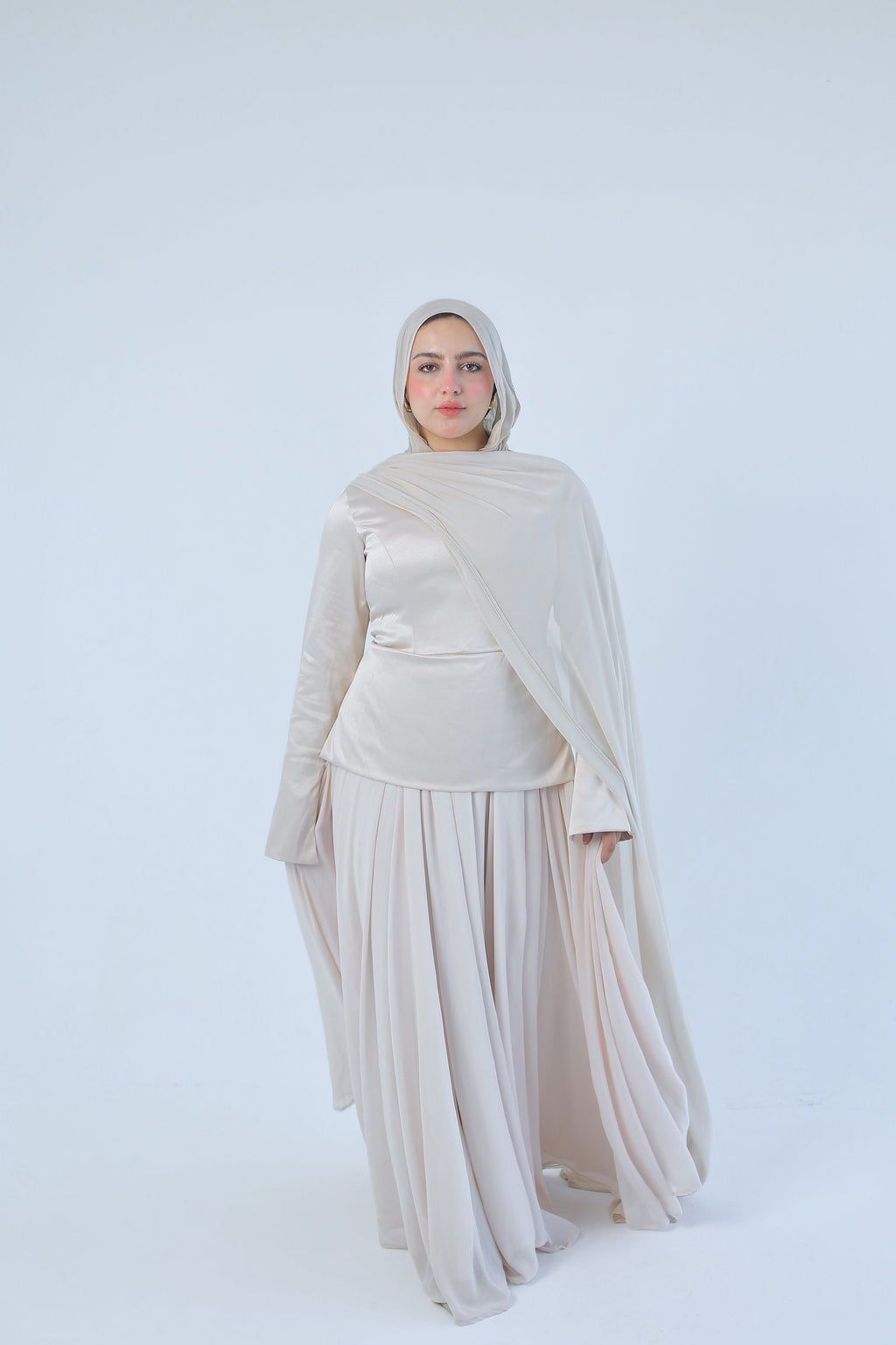 The Sahra Dress Ivory