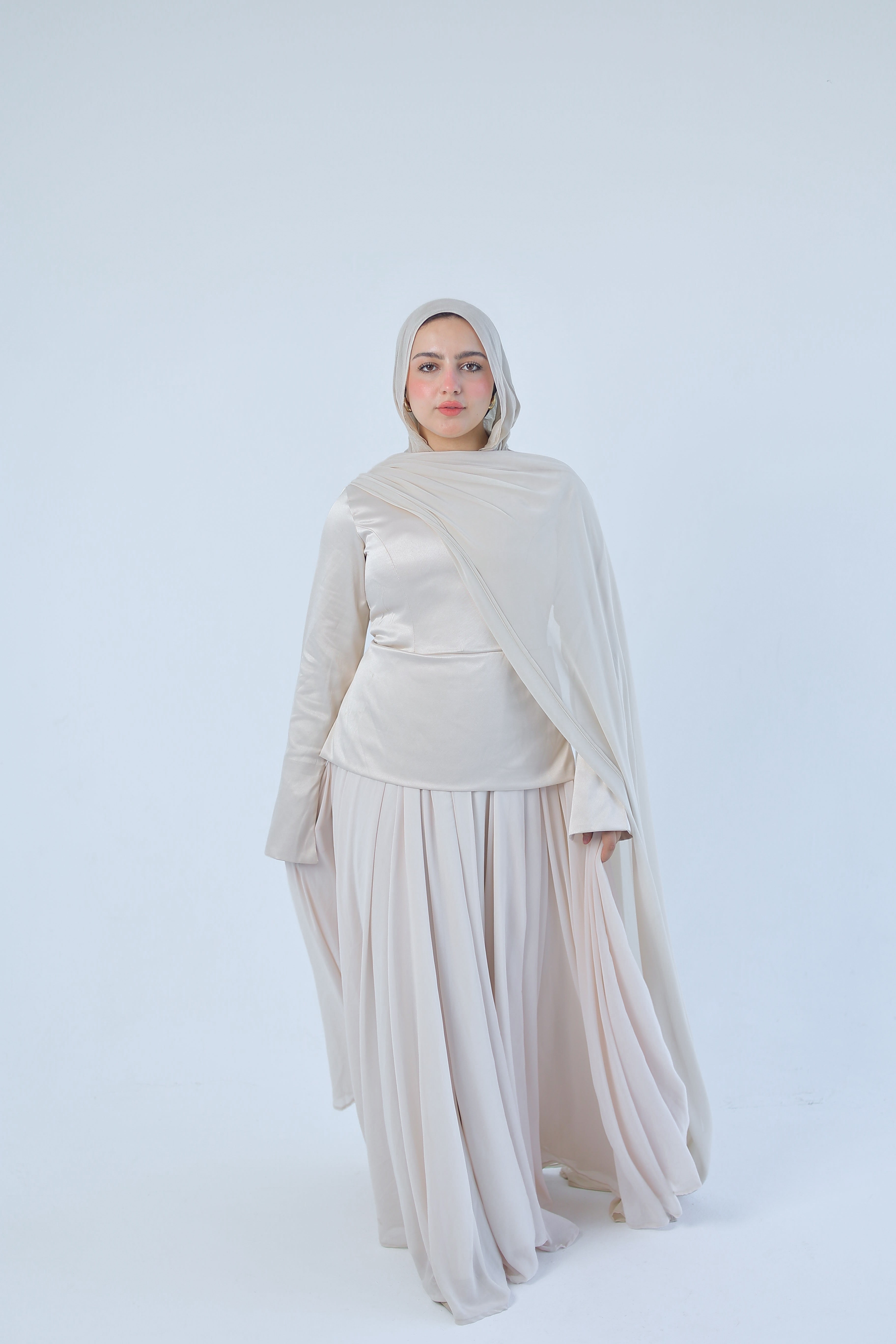 The Sahra Dress Ivory
