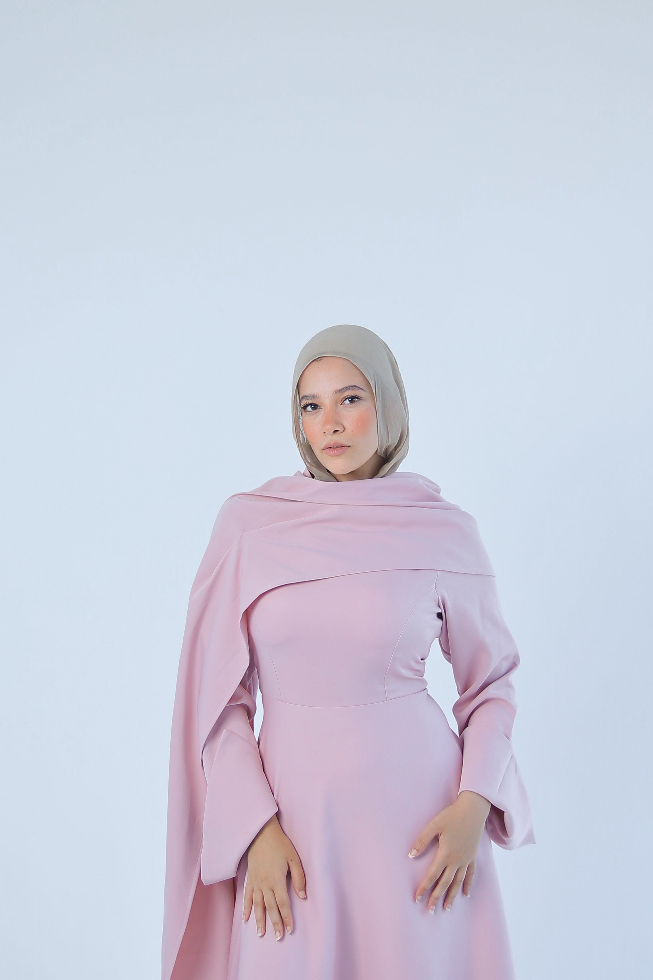 The Lotus Dress Pink