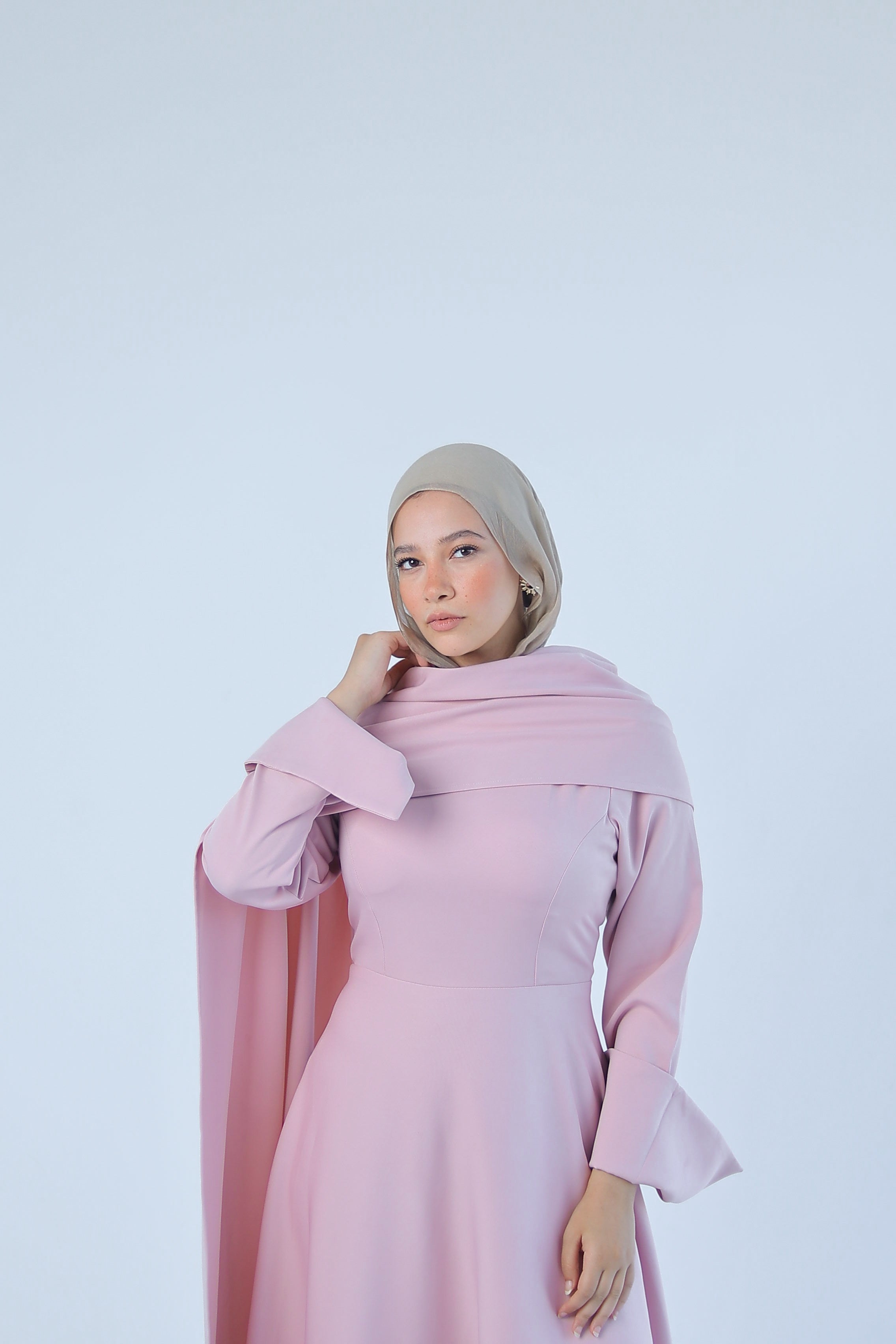 The Lotus Dress Pink