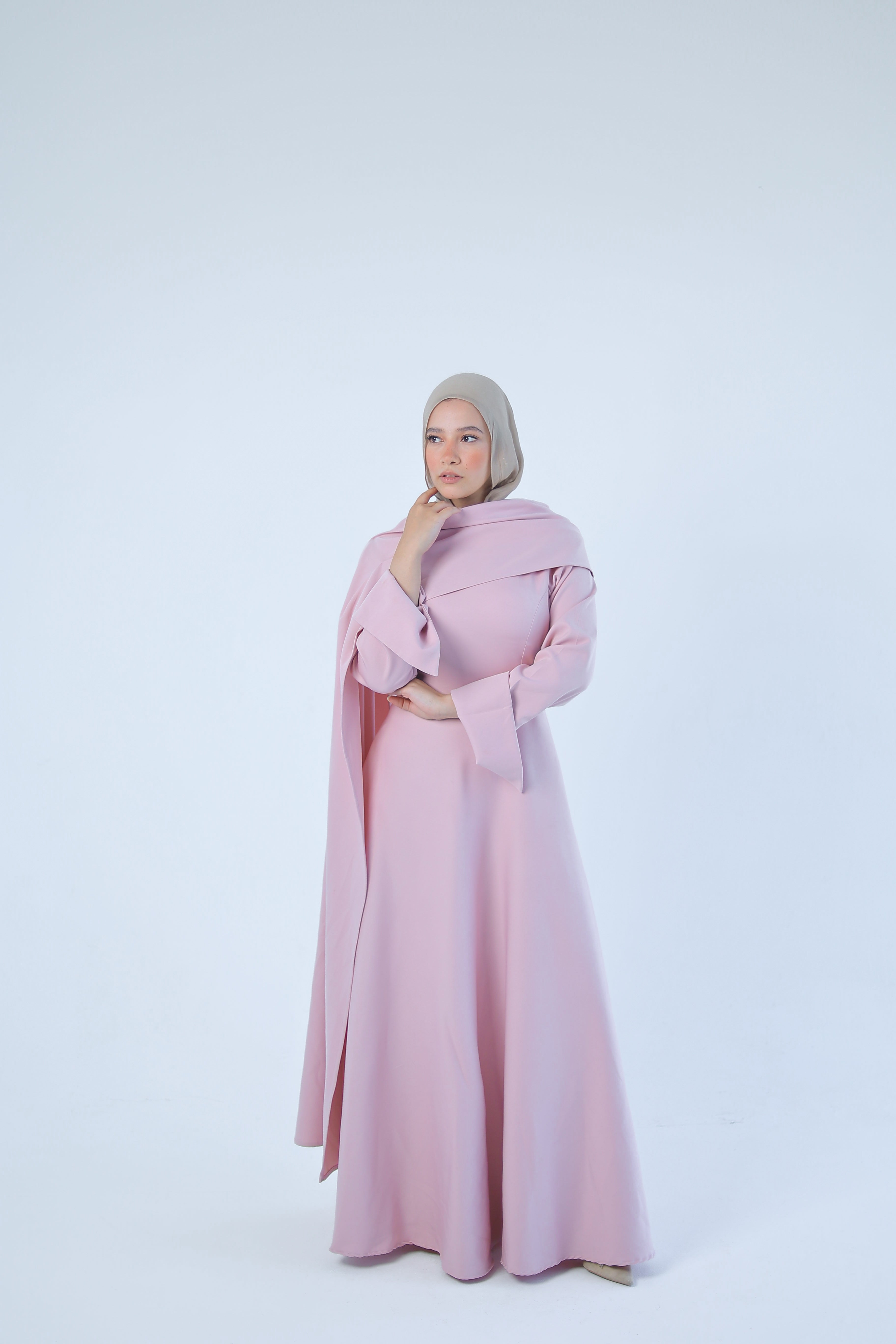 The Lotus Dress Pink
