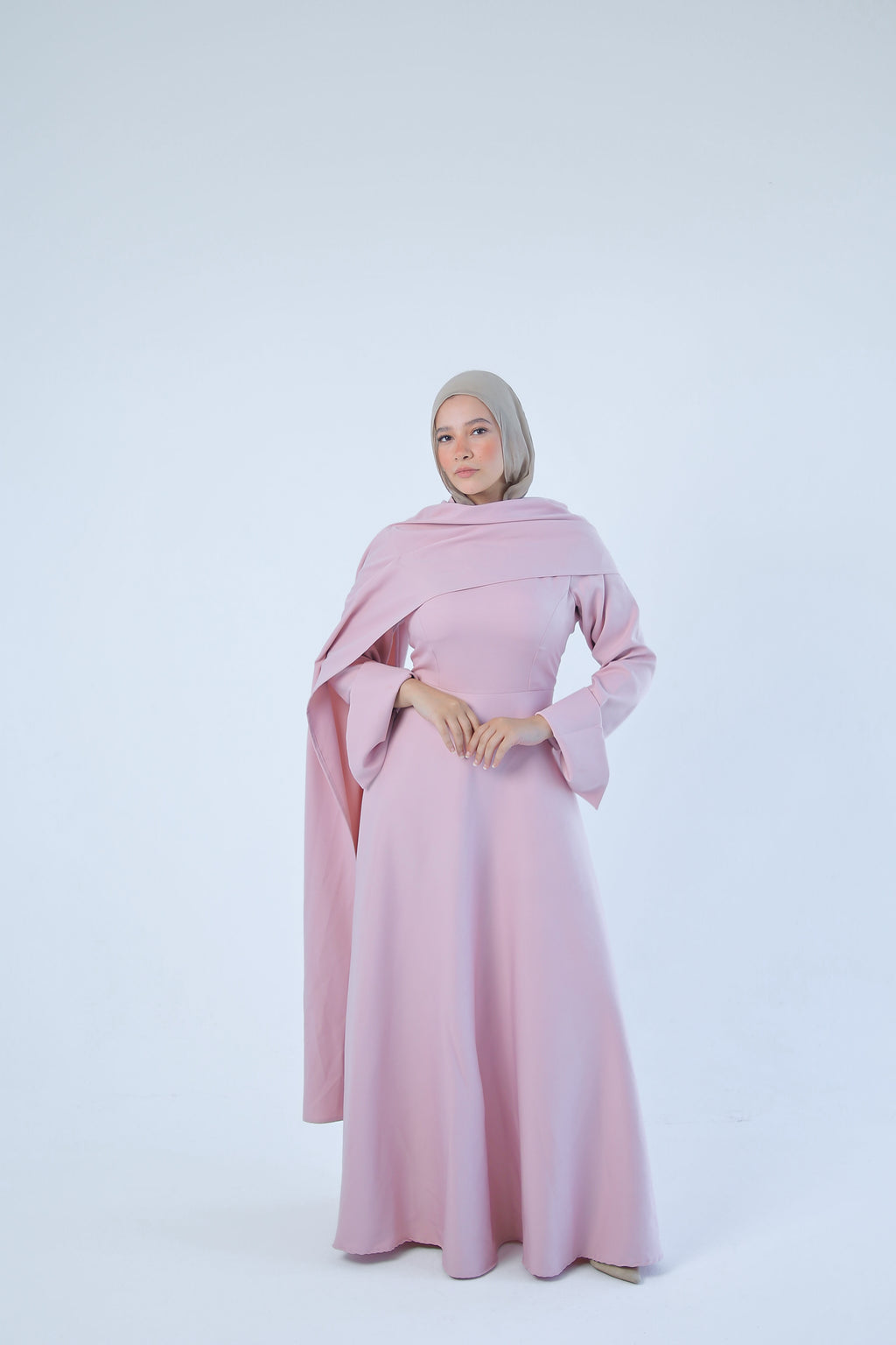 The Lotus Dress Pink