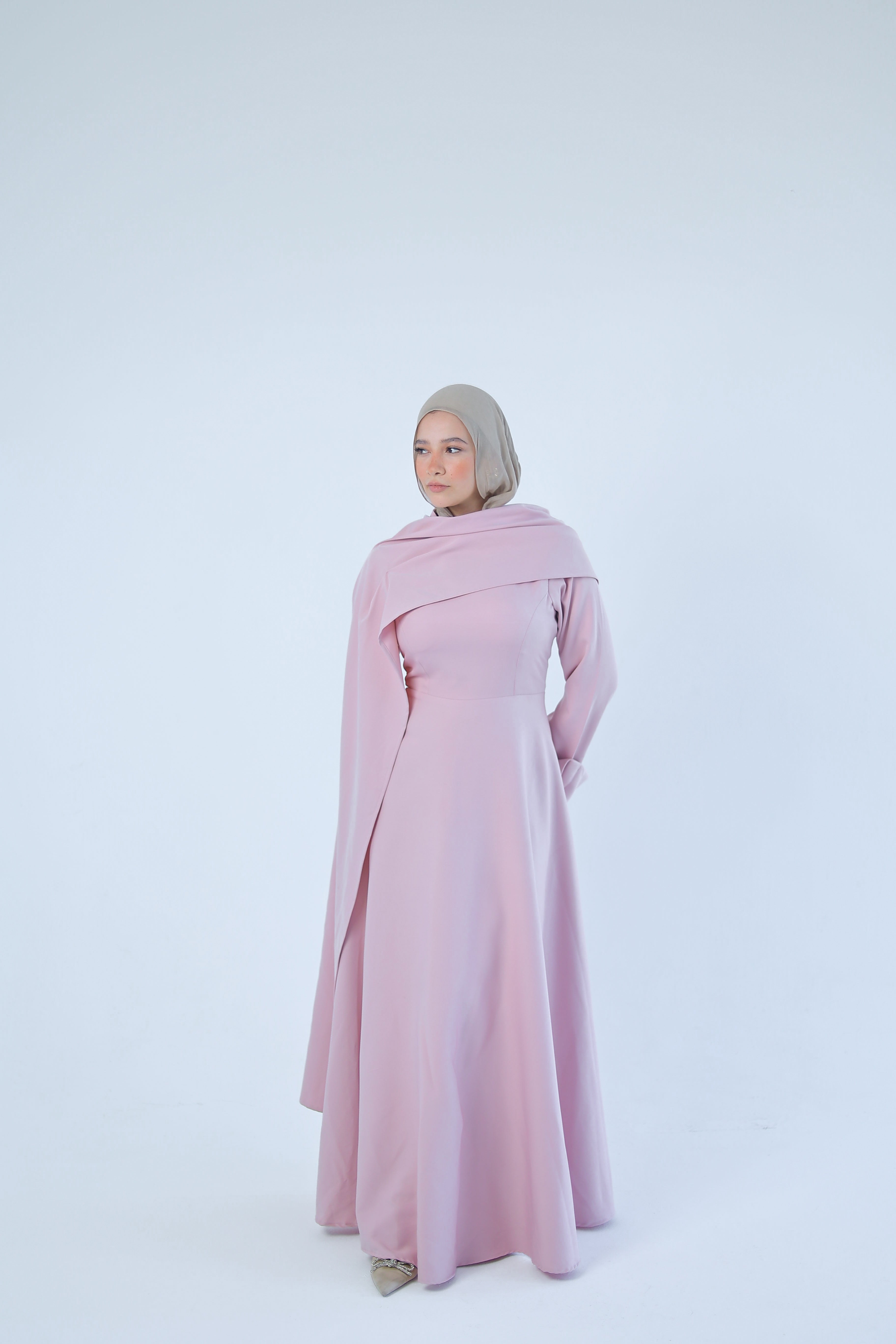 The Lotus Dress Pink