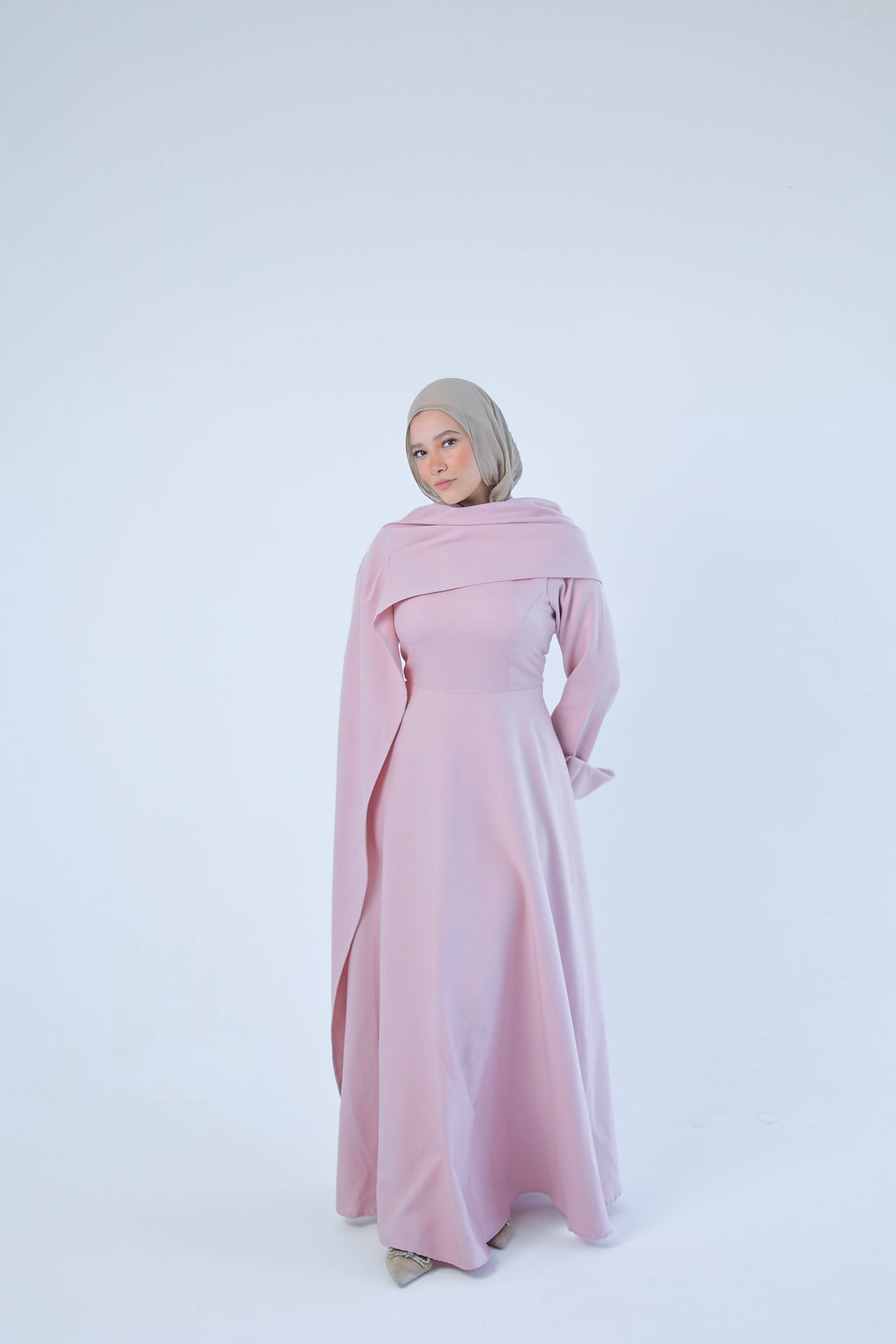 The Lotus Dress Pink